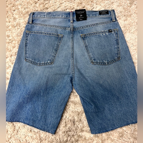 NWT NoEnd Muse Denim Shorts In Coast - Picture 4 of 9